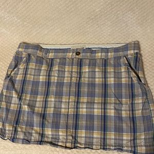 Old navy plaid skirt